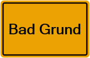 Grundbuchauszug Bad Grund